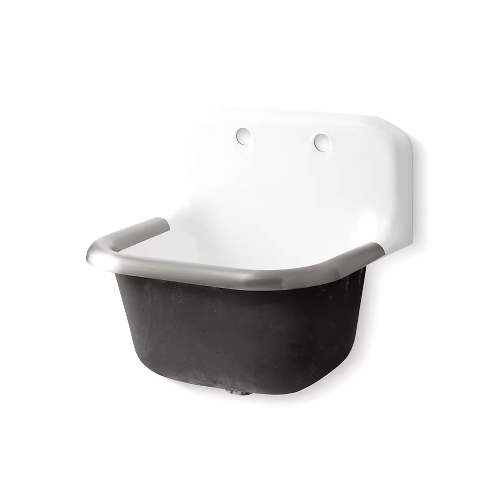 Kohler 6716-0 Bannon 24X20 Service Sk W/Rim
