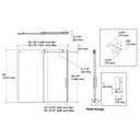 Kohler 701694-L-SHP Composed3/8 Sliding Showerdoor Cc 62X60