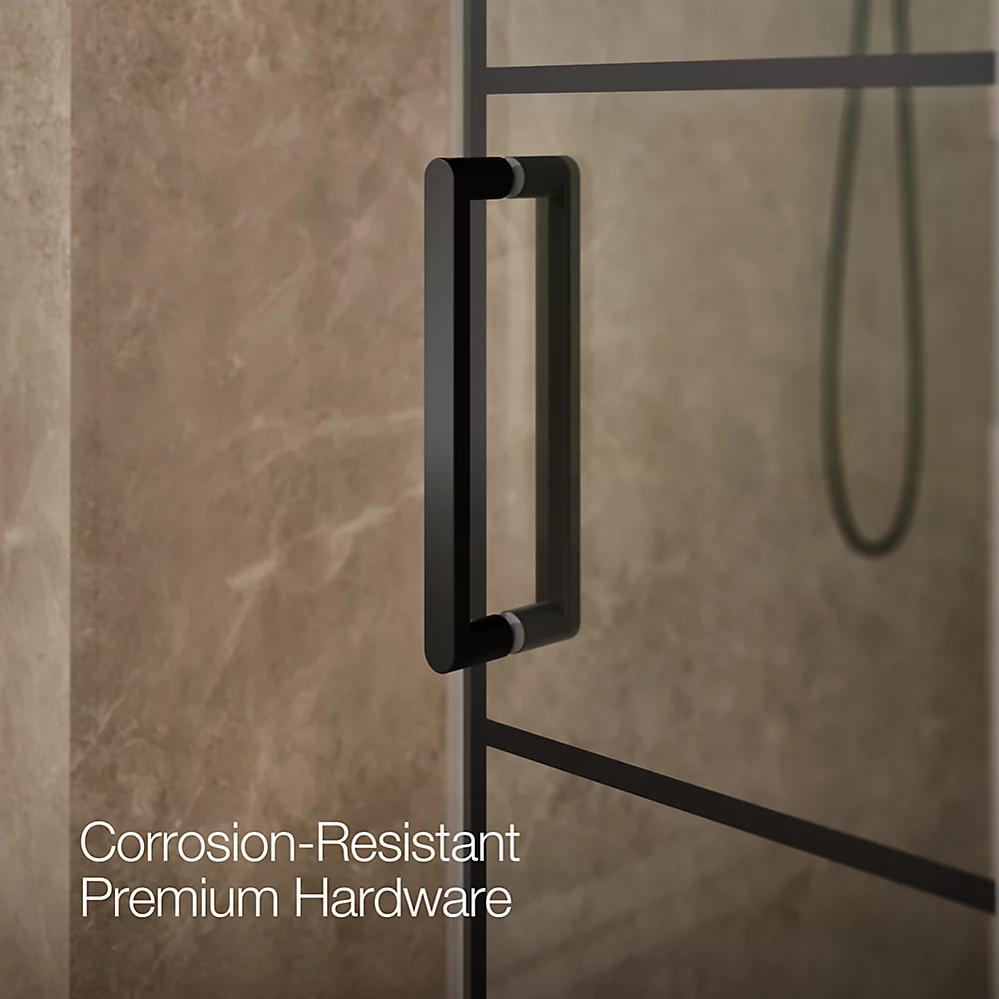 Kohler 701695-G79-BL Composed3/8 Sliding Showerdoor Cc 78X48