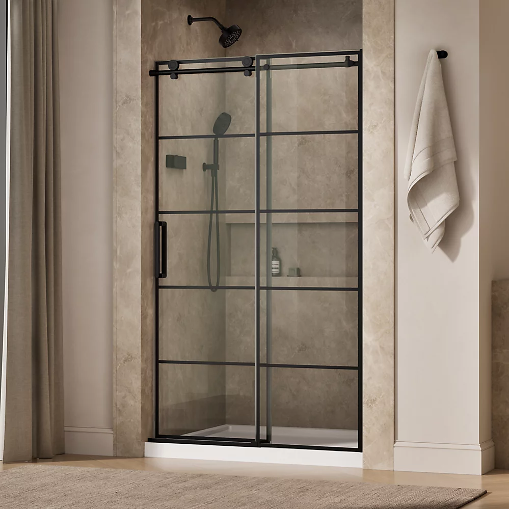Kohler 701695-G79-BL Composed3/8 Sliding Showerdoor Cc 78X48