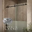 Kohler 701695-G81-BL Composed3/8 Sliding Showerdoor Cc 78X48