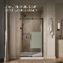 Kohler 701695-G81-BL Composed3/8 Sliding Showerdoor Cc 78X48