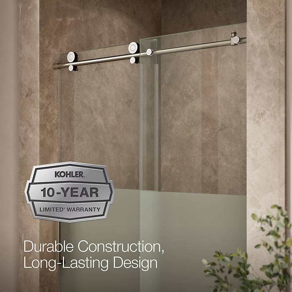 Kohler 701695-G81-BNK Composed3/8 Sliding Showerdoor Cc 78X48