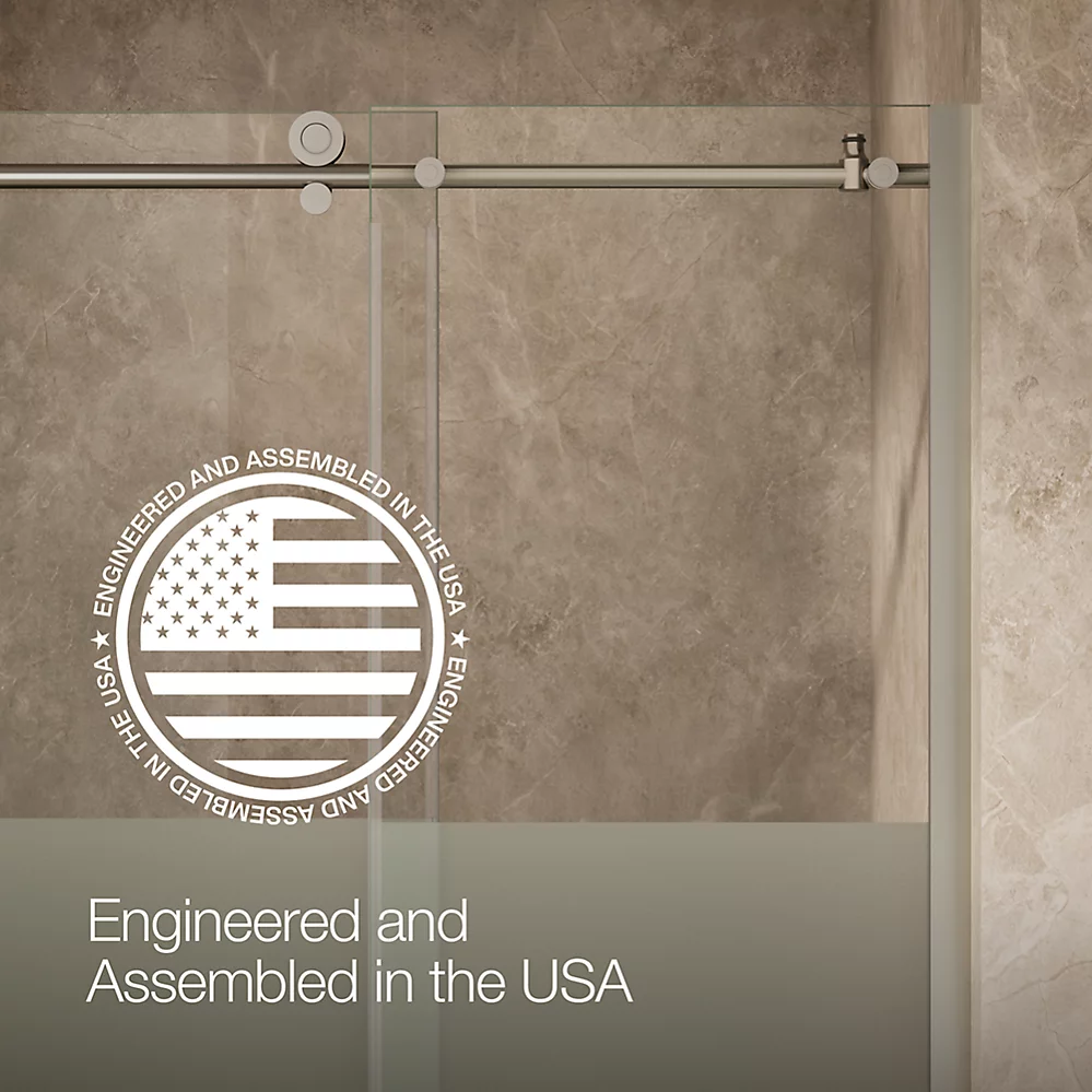 Kohler 701695-G81-BNK Composed3/8 Sliding Showerdoor Cc 78X48