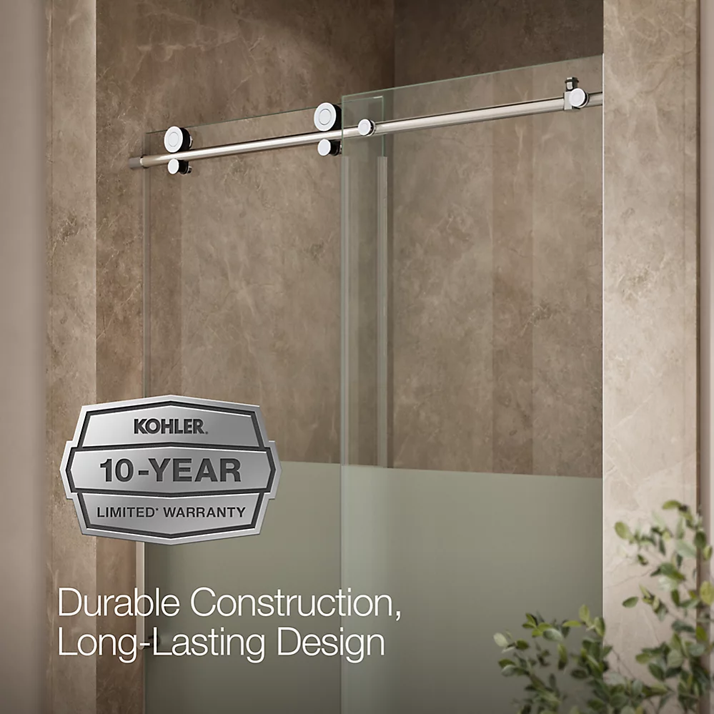 Kohler 701695-G81-SHP Composed3/8 Sliding Showerdoor Cc 78X48