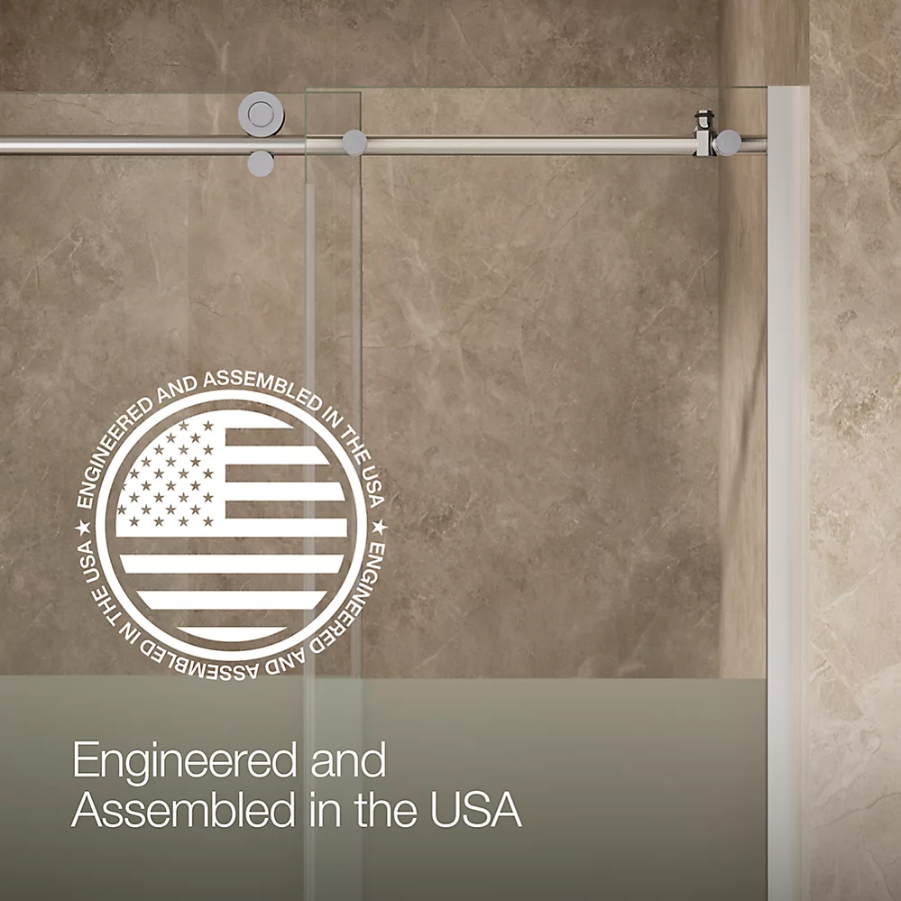 Kohler 701695-G81-SHP Composed3/8 Sliding Showerdoor Cc 78X48