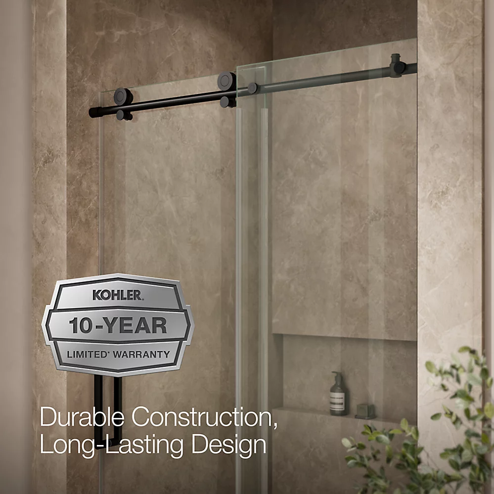 Kohler 701695-L-BL Composed3/8 Sliding Showerdoor Cc 78X48
