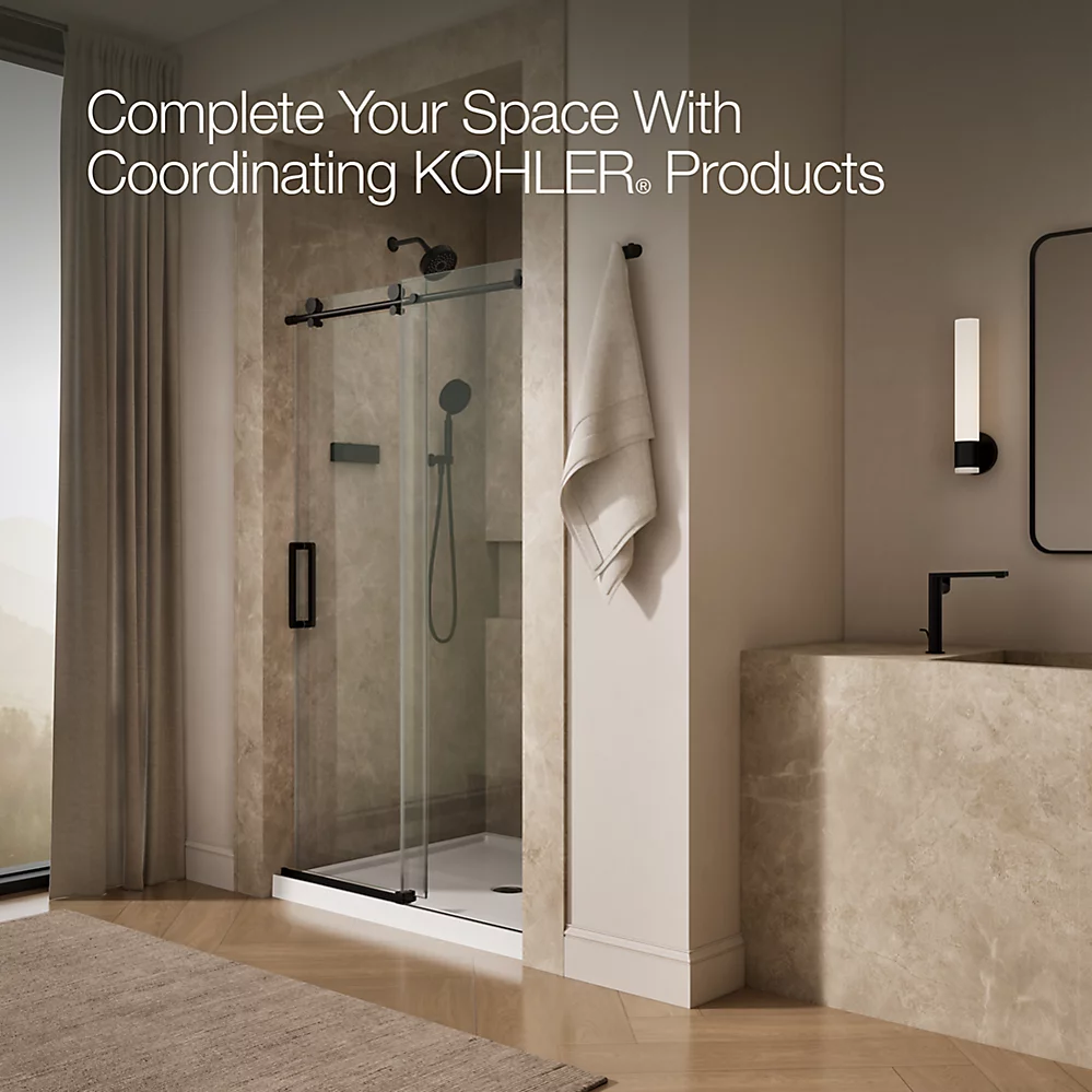 Kohler 701695-L-BL Composed3/8 Sliding Showerdoor Cc 78X48