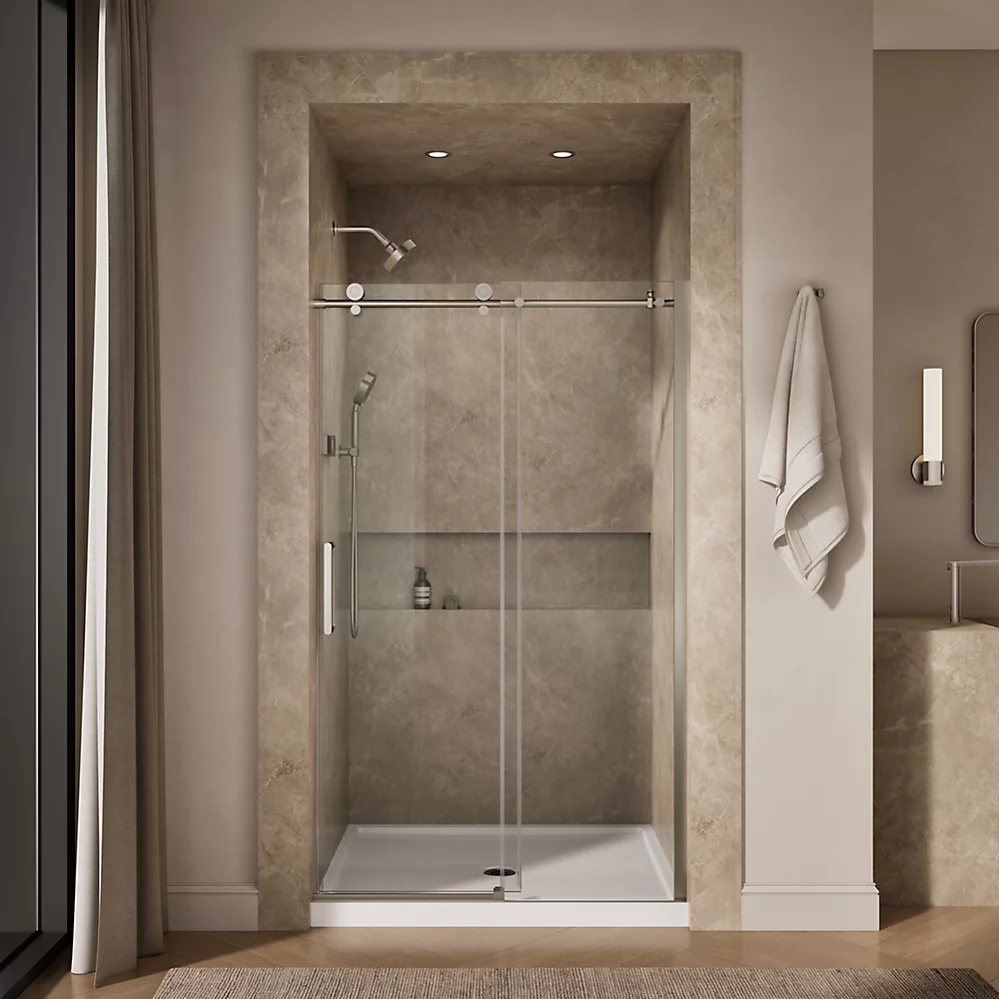 Kohler 701695-L-BNK Composed3/8 Sliding Showerdoor Cc 78X48