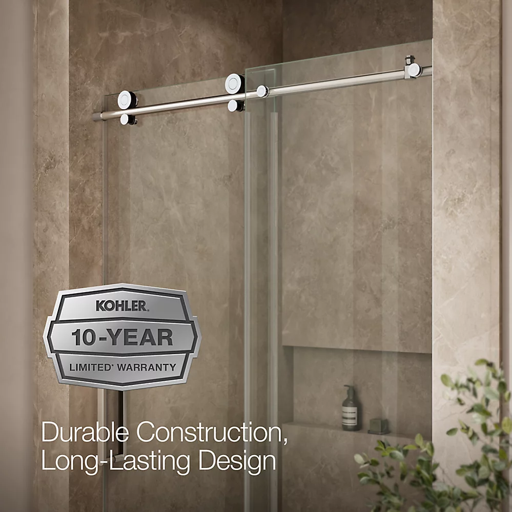 Kohler 701695-L-SHP Composed3/8 Sliding Showerdoor Cc 78X48