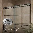Kohler 701696-G79-BL Composed3/8 Sliding Showerdoor Cc 78X60