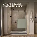 Kohler 701696-G81-BL Composed3/8 Sliding Showerdoor Cc 78X60