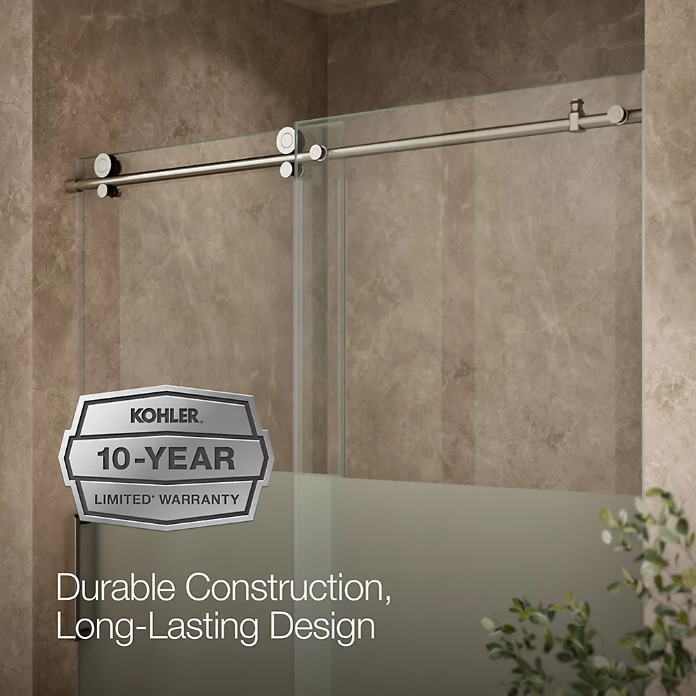 Kohler 701696-G81-BNK Composed3/8 Sliding Showerdoor Cc 78X60