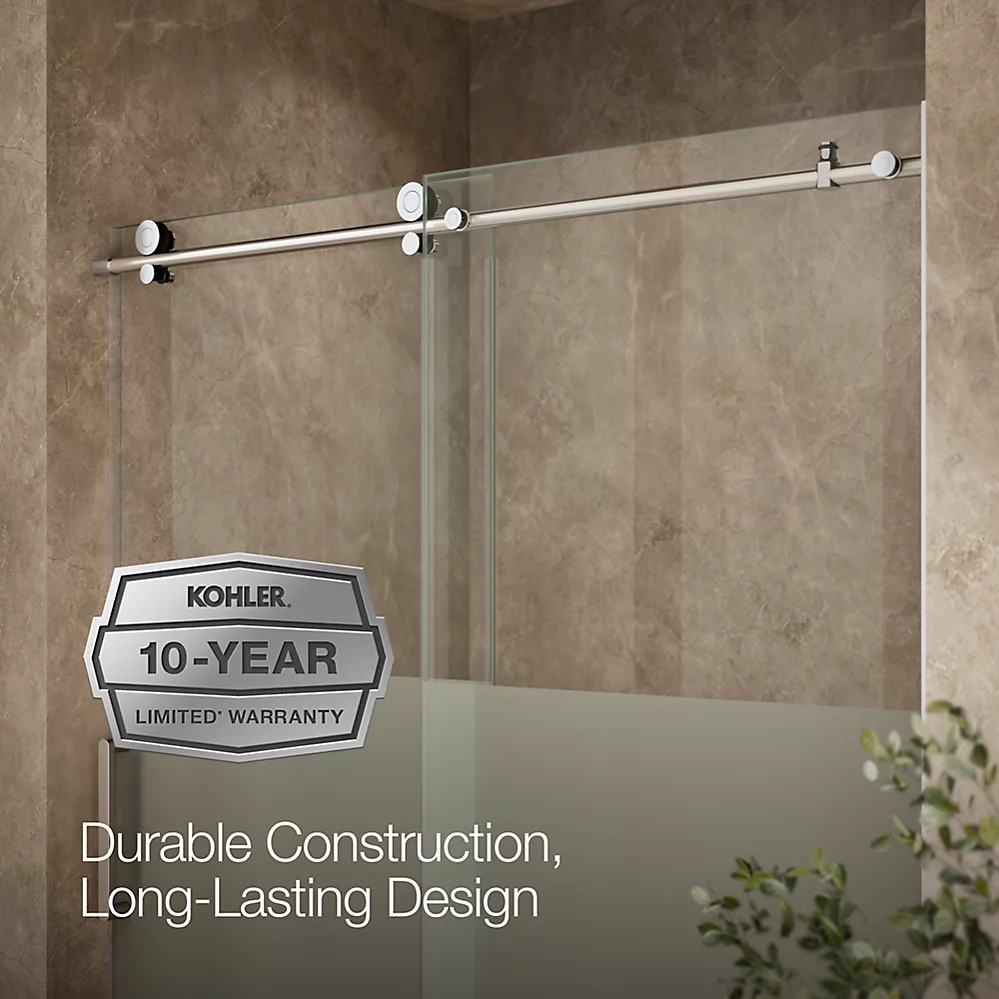 Kohler 701696-G81-SHP Composed3/8 Sliding Showerdoor Cc 78X60