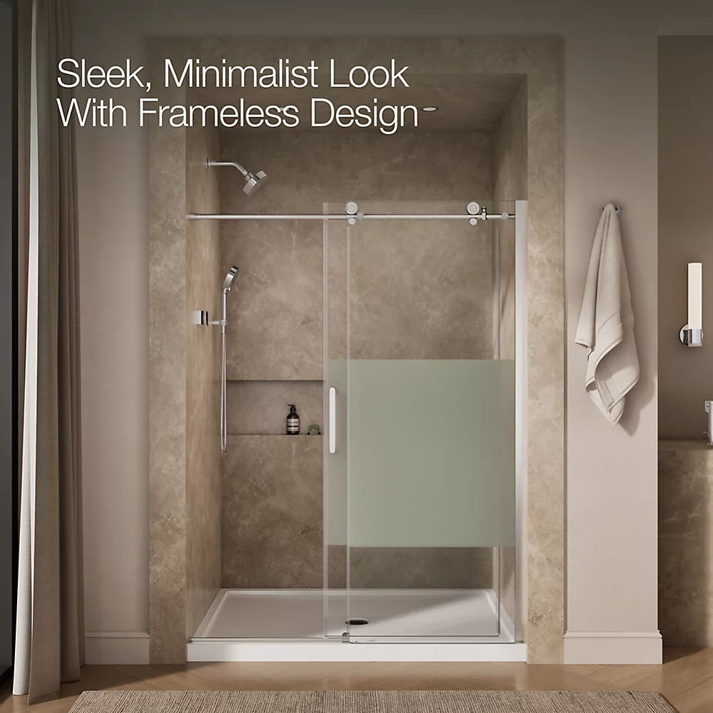 Kohler 701696-G81-SHP Composed3/8 Sliding Showerdoor Cc 78X60