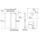 Kohler 701696-L-BNK Composed3/8 Sliding Showerdoor Cc 78X60