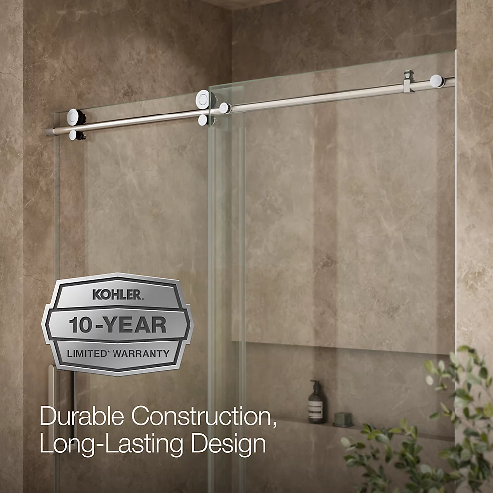 Kohler 701696-L-SHP Composed3/8 Sliding Showerdoor Cc 78X60
