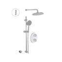 ALT 91482 Thermostatic Shower System 2 Functions Chrome 1