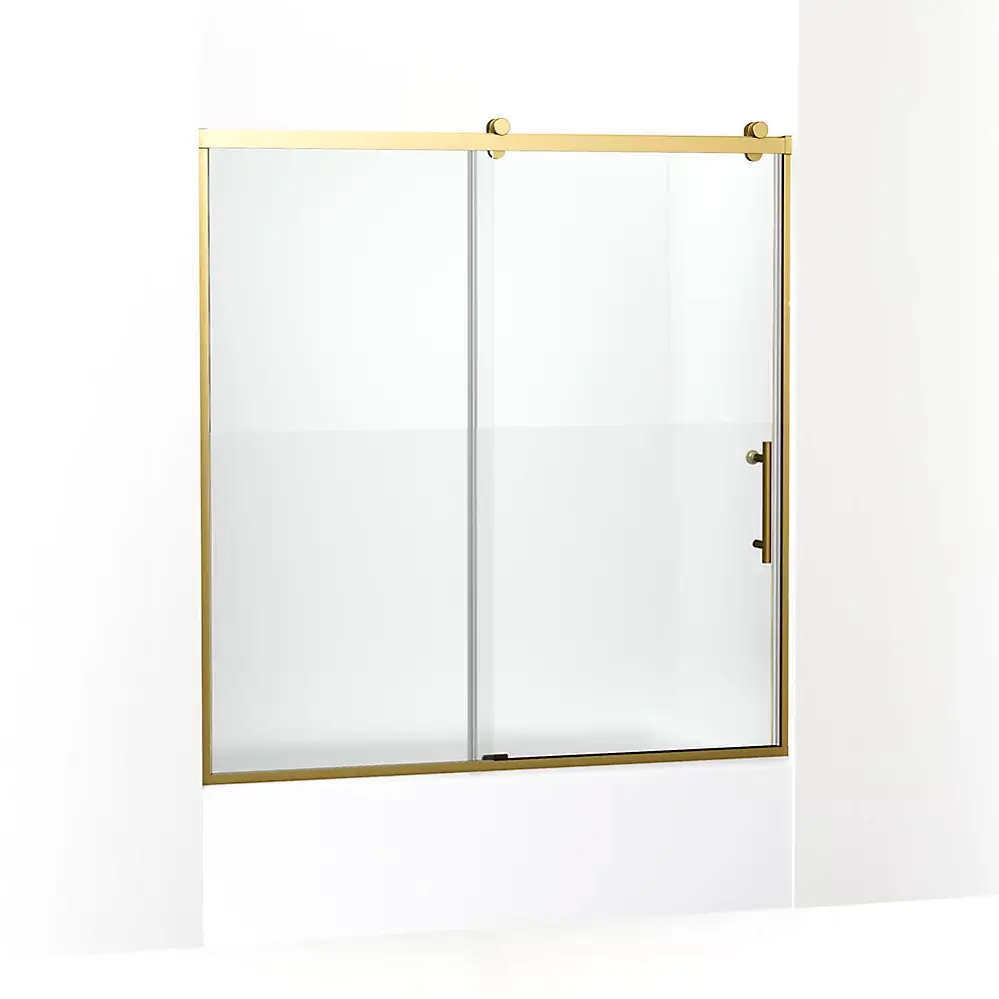 Kohler 702253-10G81-2MB Rely 3/8 Bath Door 62.5X60 Hdl