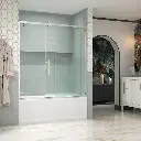 Kohler 702253-10G81-BL Rely 3/8 Bath Door 62.5X60 Hdl