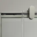 Kohler 702253-10G81-BNK Rely 3/8 Bath Door 62.5X60 Hdl