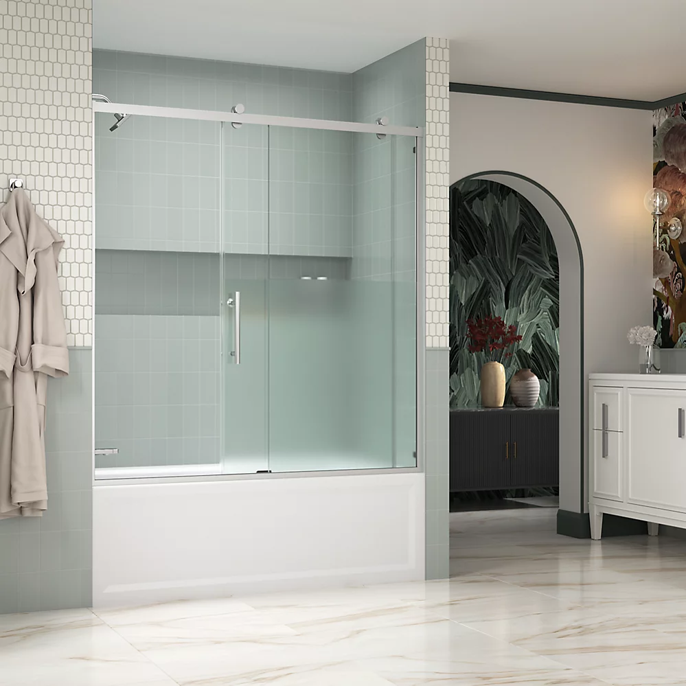 Kohler 702253-10G81-SHP Rely 3/8 Bath Door 62.5X60 Hdl