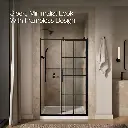 Kohler 702254-10G79-BL Rely 3/8 Shower Door 77X48 Hdl