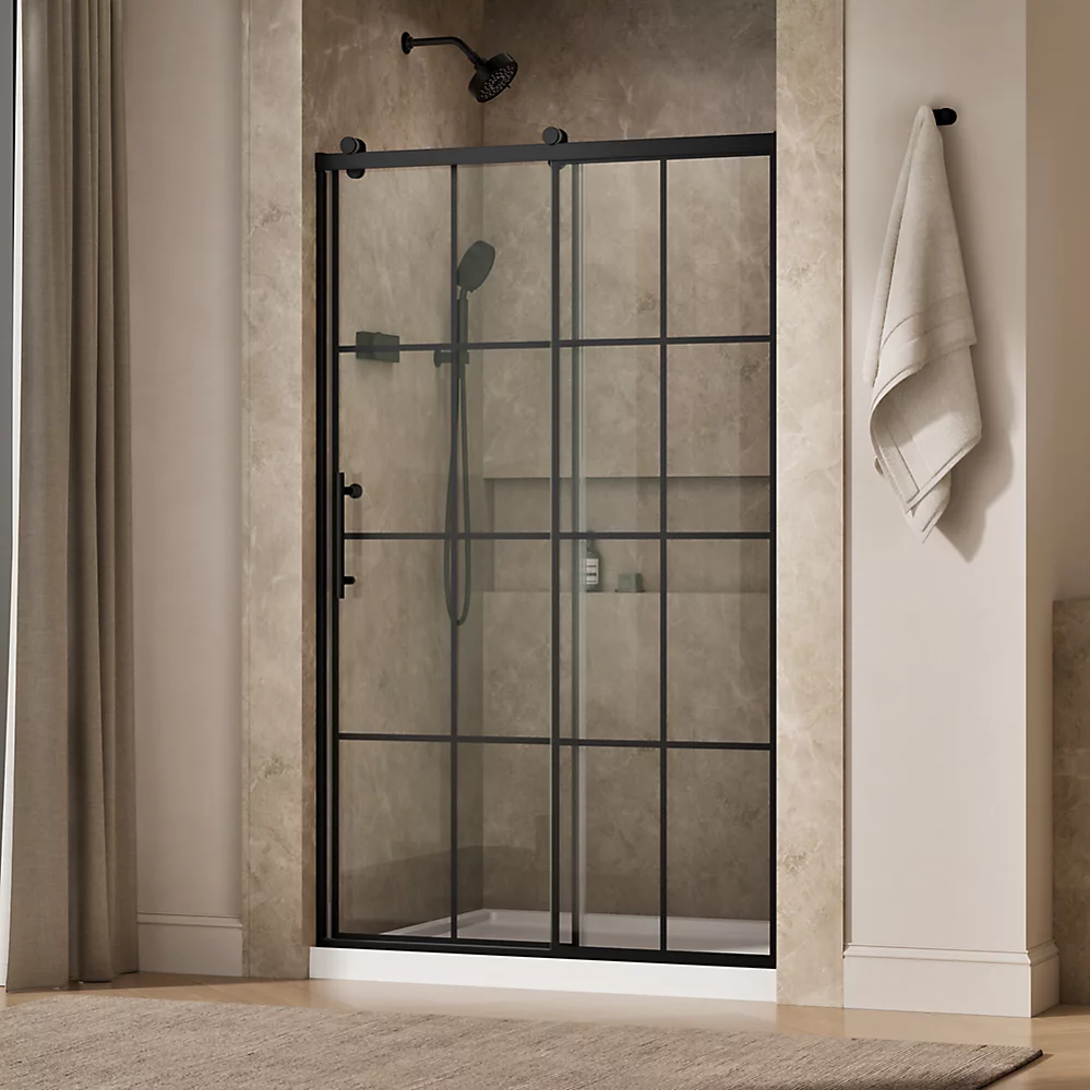 Kohler 702254-10G79-BL Rely 3/8 Shower Door 77X48 Hdl