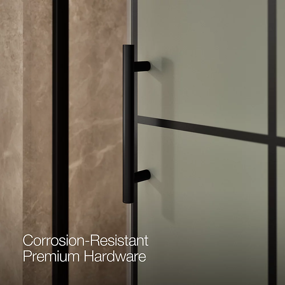 Kohler 702254-10G80-BL Rely 3/8 Shower Door 77X48 Hdl