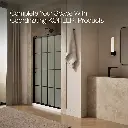 Kohler 702254-10G80-BL Rely 3/8 Shower Door 77X48 Hdl