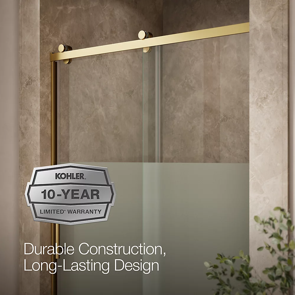 Kohler 702254-10G81-2MB Rely 3/8 Shower Door 77X48 Hdl