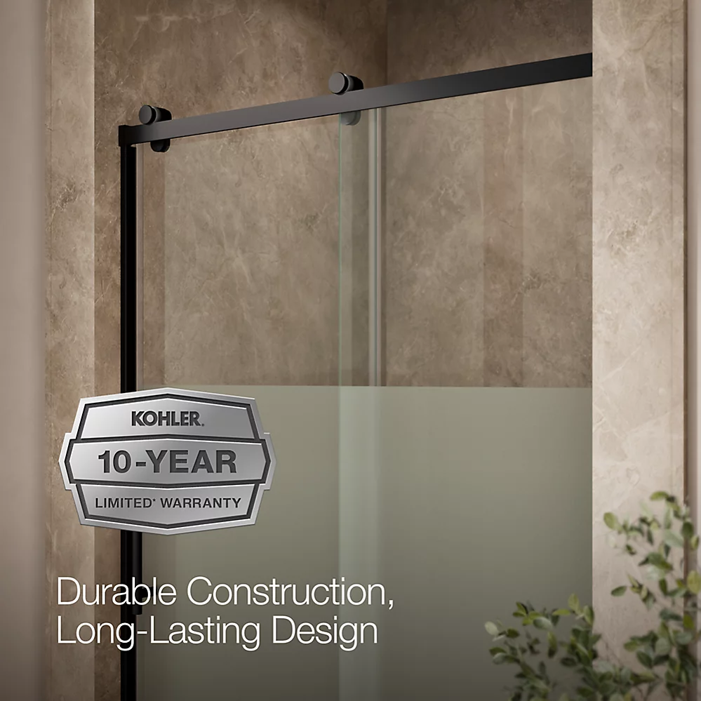 Kohler 702254-10G81-BL Rely 3/8 Shower Door 77X48 Hdl