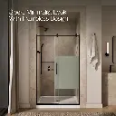 Kohler 702254-10G81-BL Rely 3/8 Shower Door 77X48 Hdl