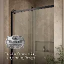 Kohler 702254-10L-BL Rely 3/8 Shower Door 77X48 Hdl