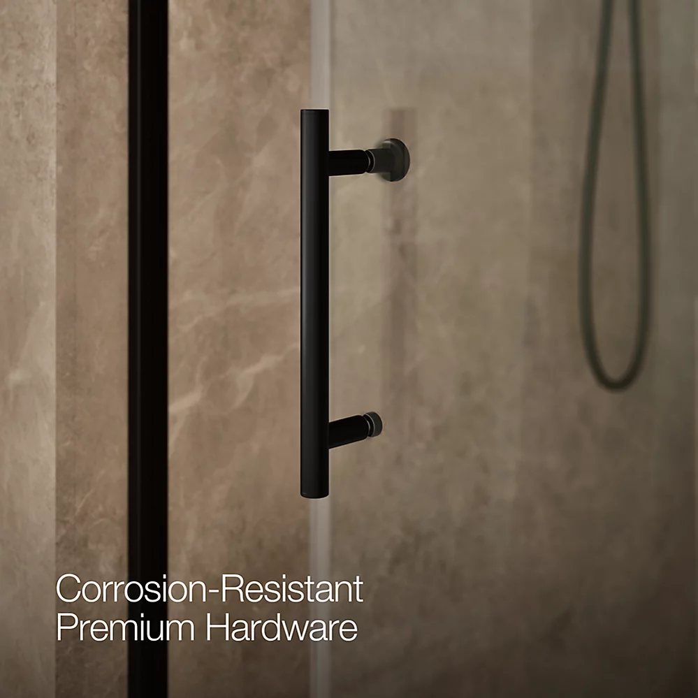 Kohler 702254-10L-BL Rely 3/8 Shower Door 77X48 Hdl