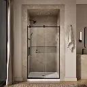 Kohler 702254-10L-BL Rely 3/8 Shower Door 77X48 Hdl