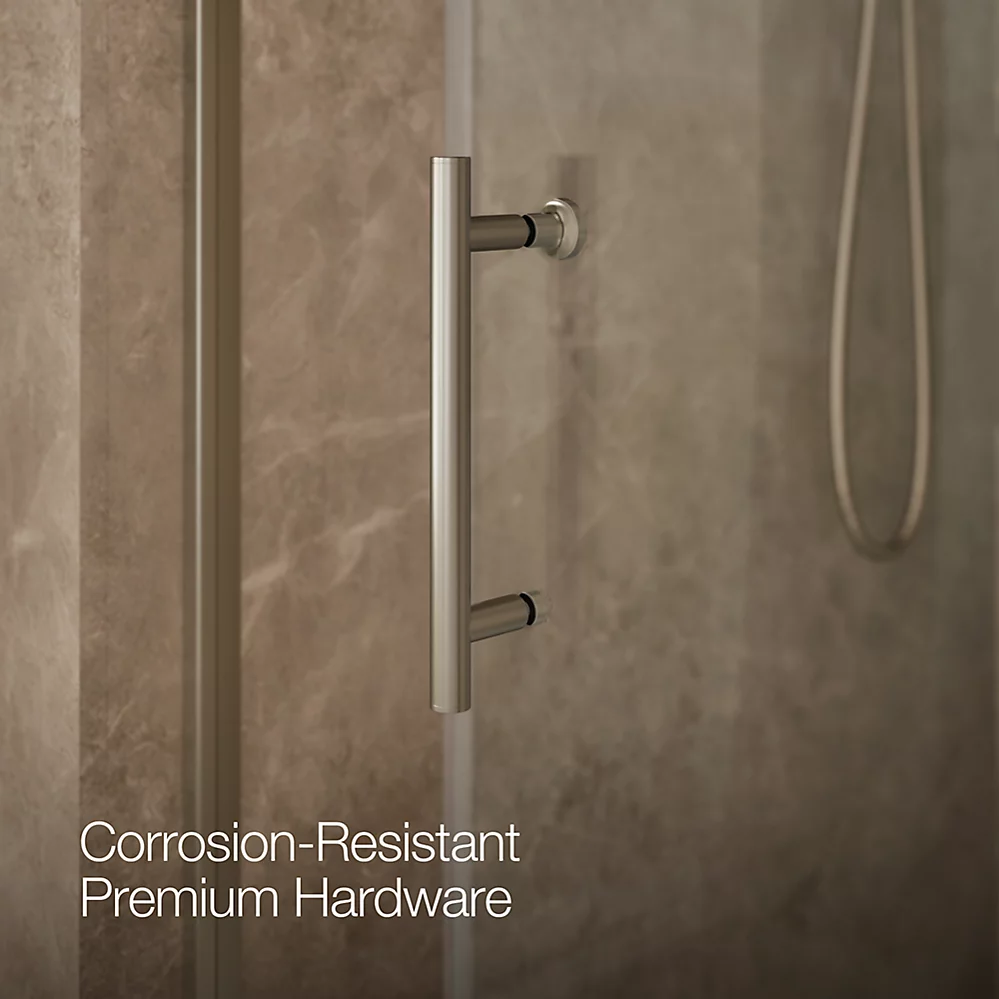 Kohler 702254-10L-BNK Rely 3/8 Shower Door 77X48 Hdl