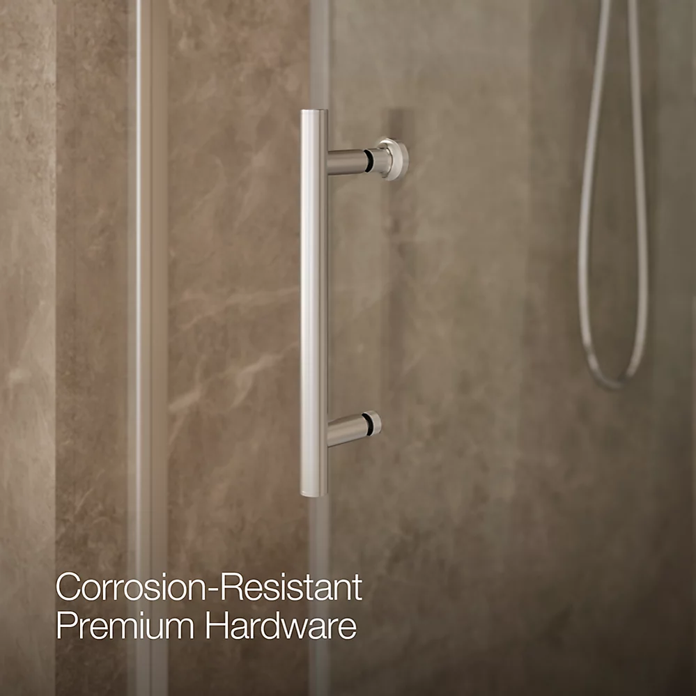 Kohler 702254-10L-SHP Rely 3/8 Shower Door 77X48 Hdl