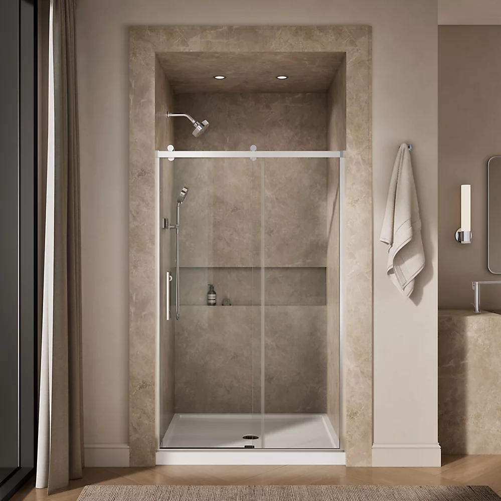 Kohler 702254-10L-SHP Rely 3/8 Shower Door 77X48 Hdl