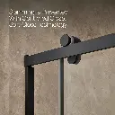 Kohler 702256-10G79-BL Rely 3/8 Shower Door 77X60 Hdl