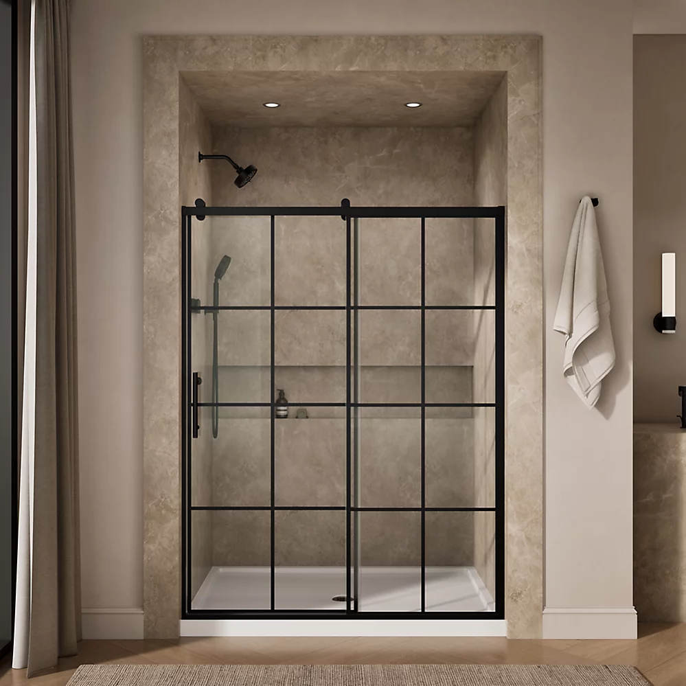 Kohler 702256-10G79-BL Rely 3/8 Shower Door 77X60 Hdl