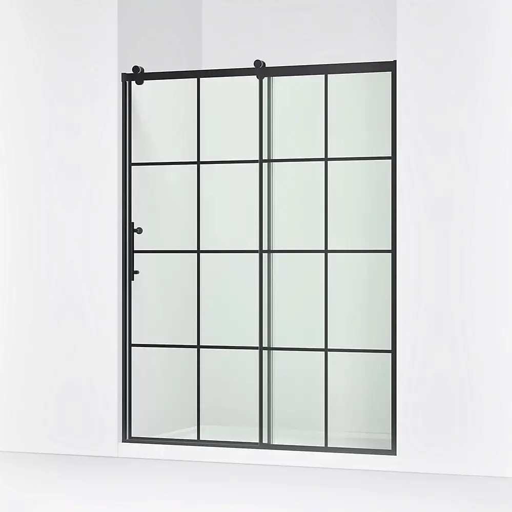 Kohler 702256-10G79-BL Rely 3/8 Shower Door 77X60 Hdl