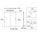 Kohler 702256-10G79-BL Rely 3/8 Shower Door 77X60 Hdl