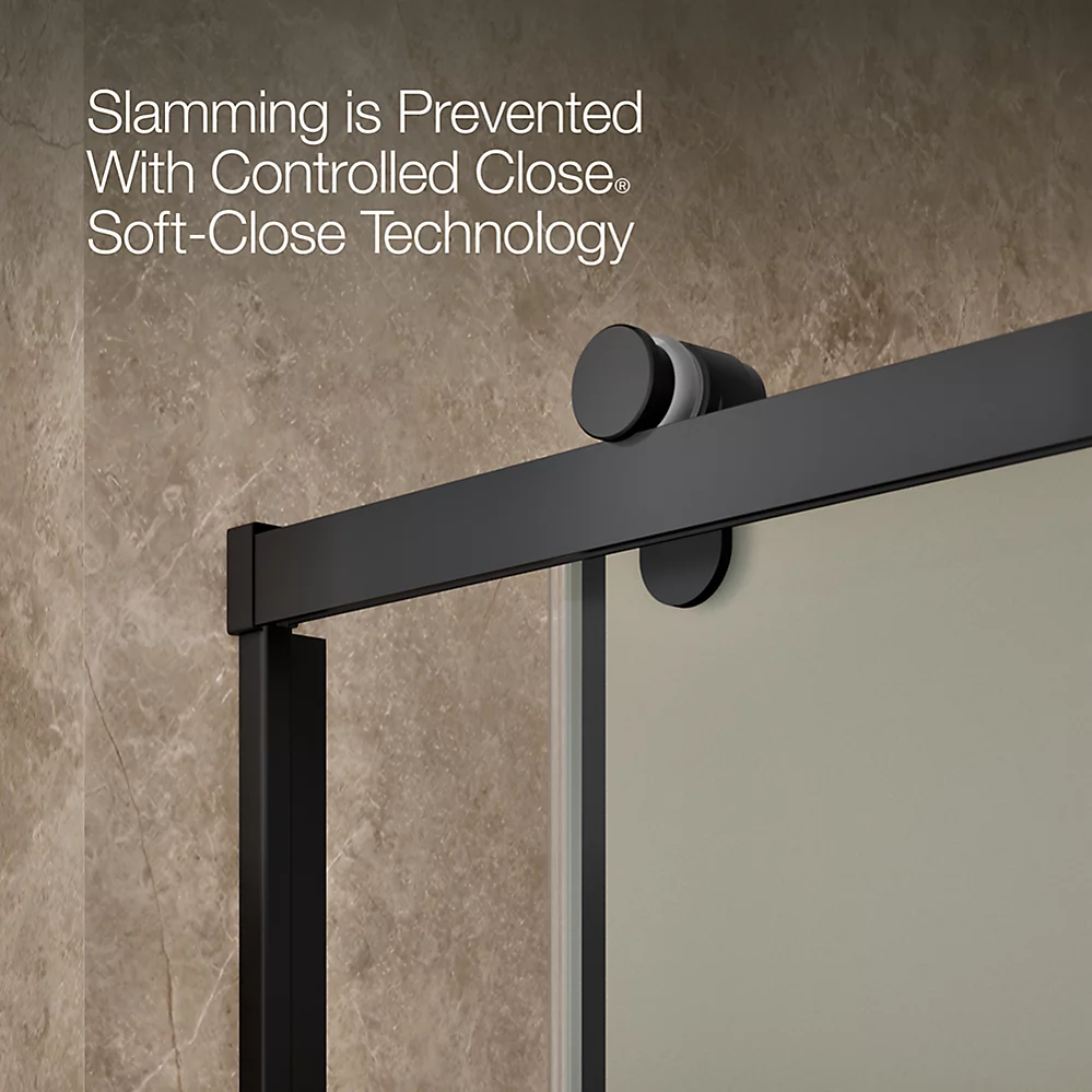 Kohler 702256-10G80-BL Rely 3/8 Shower Door 77X60 Hdl