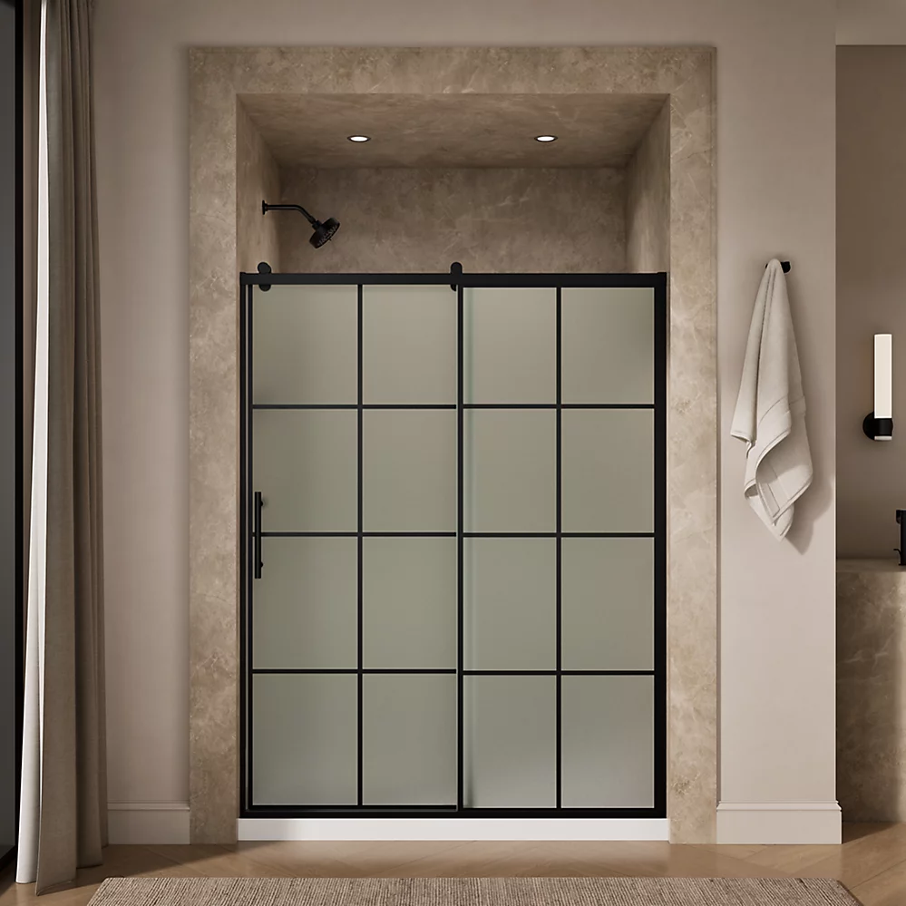 Kohler 702256-10G80-BL Rely 3/8 Shower Door 77X60 Hdl