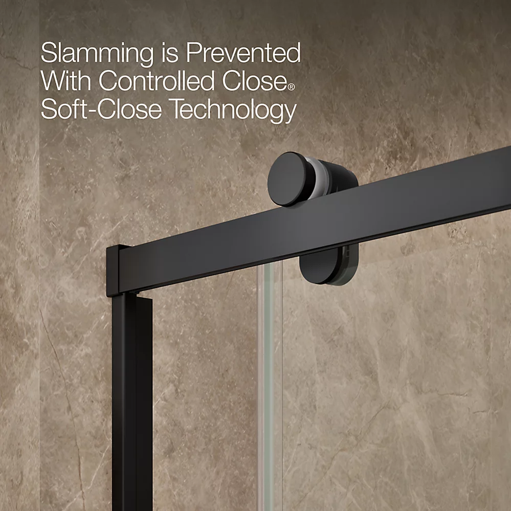 Kohler 702256-10G81-BL Rely 3/8 Shower Door 77X60 Hdl