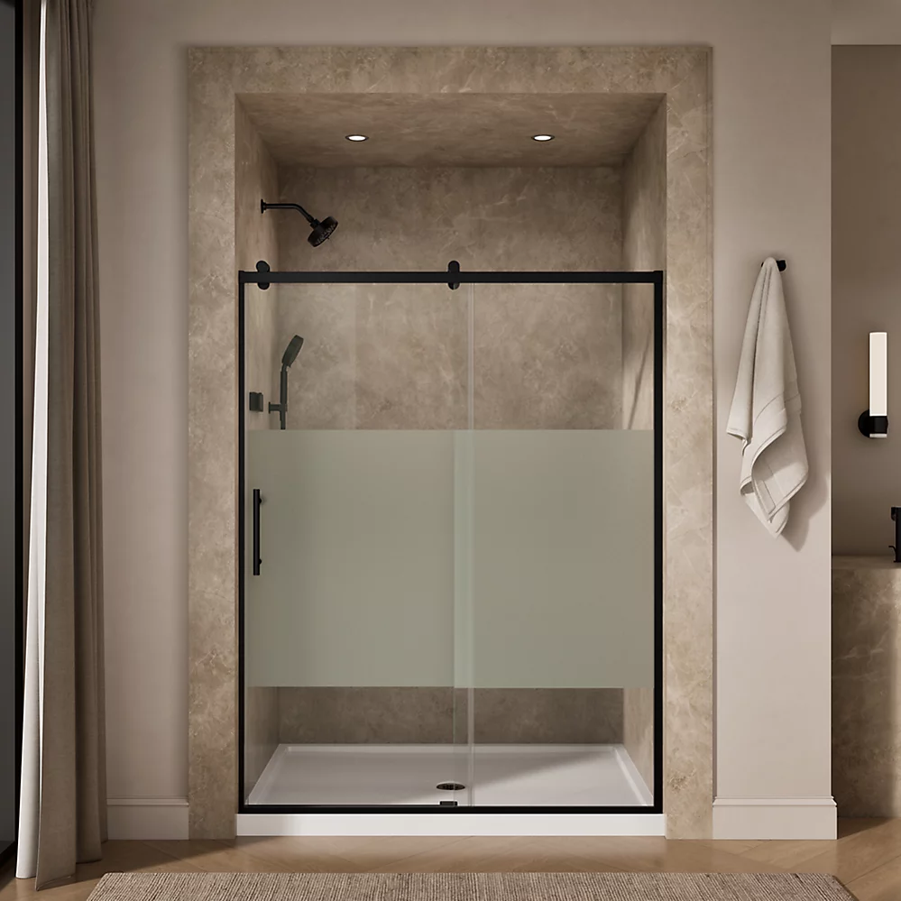 Kohler 702256-10G81-BL Rely 3/8 Shower Door 77X60 Hdl