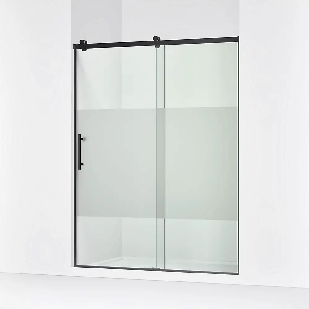 Kohler 702256-10G81-BL Rely 3/8 Shower Door 77X60 Hdl