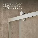 Kohler 702256-10G81-BNK Rely 3/8 Shower Door 77X60 Hdl