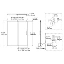 Kohler 702256-10G81-BNK Rely 3/8 Shower Door 77X60 Hdl